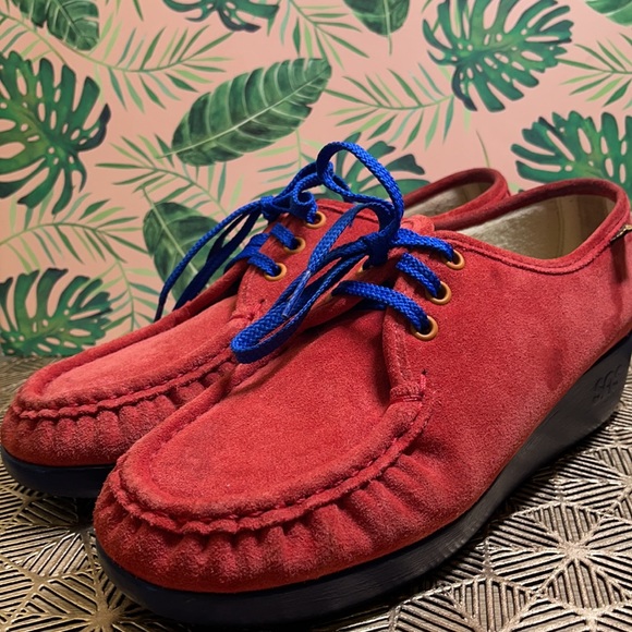 SAS Bounce-C Lace Up Moc 9W Comfort Shoes - Picture 3 of 7